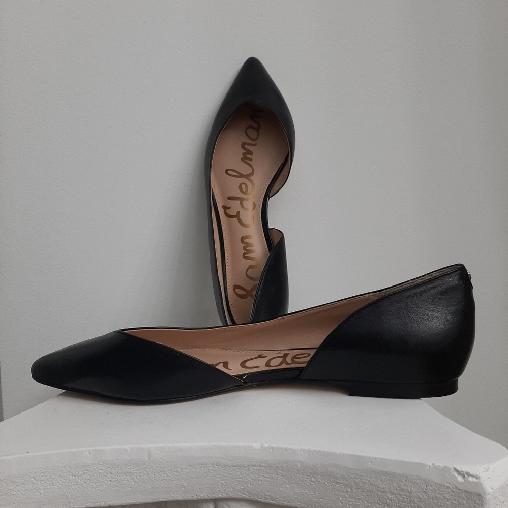 Genuine Leather Flats, Size 7